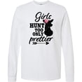 thumbnail image 3 of Inktastic Hunting Girls Hunt Too Only Prettier with Doe and Arrow Long Sleeve T-Shirt, 3 of 5