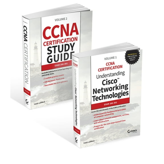 Cisco CCNA Certification, 2 Volume Set: Exam 200-301, (Paperback)