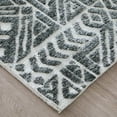 thumbnail image 3 of Feizy Colton Modern Southwestern, Gray/Black/Ivory, 5' x 8' Area Rug, Stain Fade Resistant Pet & Kid Friendly, Area Rug for Living Room and Bedroom, 3 of 9