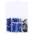 thumbnail image 2 of Kit completo de 158 tornillos y tuercas para carenado de motocicleta, color azul, 2 of 5