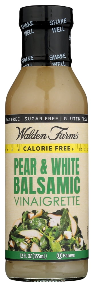Walden Farms Vinaigrettepear & White Balsamic Calorie Free, 12 Fl Oz
