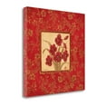 thumbnail image 2 of Tangletown Art, 20 x 20 "Callas in Red " by Jo Moulton, Gallery Wrap Canvas Art, 2 of 2