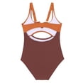 thumbnail image 5 of LYEAA Swimming Suits for Kids One-Piece Swimsuits Cutout Colorblock Bathing Suit Beach Vacation Swimwear, 5 of 7
