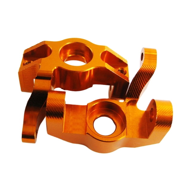 Portador del eje de dirección Bewildely para 1/10 WLtoys K949 amarillo