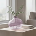thumbnail image 7 of Mainstays Decorative Purple Glass Vase, 7.3 Inch Tall, 7 of 7