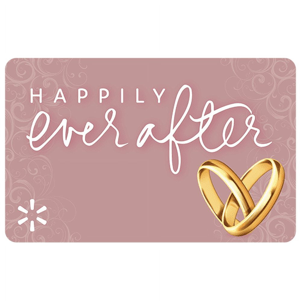 Happily Ever After Walmart Gift Card