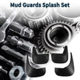 thumbnail image 2 of Unique Bargains Mud Flaps Splash Guards for Volkswagen Passat B6 2006-2010 W/Mount Accessories Mud Guards Front and Rear 1 Set, 2 of 6