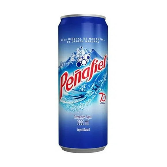 Agua Mineral Peñafiel Lata 355 ml