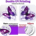 thumbnail image 3 of Acrylic Heart Gifts For Women Butterfly Desk Decor Inspirational Engraved Keepsake For Friend Decoration Table Centerpiece Thank You Birthday Present (You Are Loved- Purple), 3 of 6