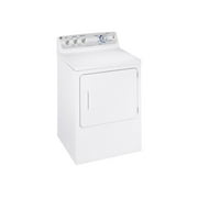 GE GTDP400EMWS - Dryer - width: 27 in - depth: 28.3 in - height: 42 in - front loading - white on white