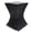 Black, variant on GZXS 23.25"H Accent Side Table, Sculptural Wave Design in MGO Construction, Decorative End Table for Living Room, Garden or Patio, Black
