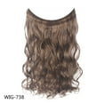 thumbnail image 2 of Xihbxyly Peluca Rizada, Extensión de Cabello de Seda de Alta Temperatura, Peluca Larga y Rizada de Temperamento Dulce, Opciones de Peinado Versátiles, Ideal para Eventos de Moda, Sesiones de Fotos y, 2 of 3
