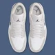 thumbnail image 5 of N I-K-E A i r-Jor-dan 1 Low GS Shoes White Midnight Navy Gum 553558-146 Multi Size NEW, 5 of 6