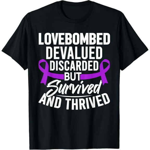 World Narcissistic Abuse Awareness Discarded Survivor T-Shirt