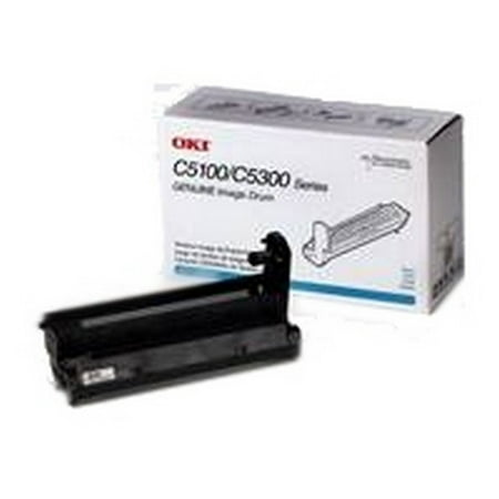 Genuine Okidata Cyan Drum - Okidata Image Drum - Cyan - 15000 Pages At 5% Coverage - For C5100n/5200n/5200ne/5300ne/