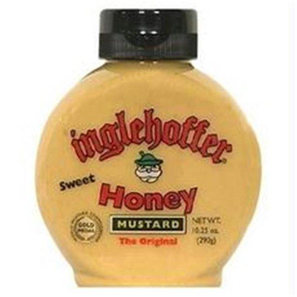 Inglehoffer Sweet Honey Mustard (Pack of 6), 10.25 oz