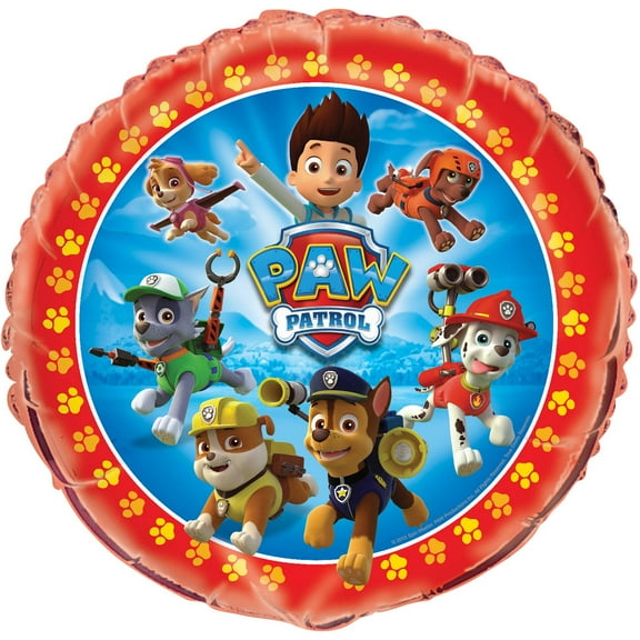 Foil PAW Patrol Balloon, 18 in, 1ct