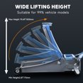 thumbnail image 7 of LARBANKE 3 Ton Low Profile Floor Jack, Hydraulic Dual Piston Quick Lift, 2.87-19.69" Lift Range, for Various Cars, 7 of 7