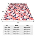 thumbnail image 3 of Sikiie Japanese Cherry Blossoms Ultra-Soft Micro flannel Blanket Luxury All Seasons Warm Blanket for Bedding Sofa and Travel (4 sizes)-50"x40", 3 of 7