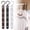 3Pcs Multicolor, variant on Space Saving Hangers,Multifunctional Magic Clothes Hanger Hook with 5 Slots,1Pcs Cascading Hanger Organizer,Closet Organizers and Storage for Clothes,College Dorm Room Essentials(White)
