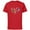 Red, variant on Disney and Pixar’s Inside Out Emotions Heart - Short Sleeve Cotton T-Shirt for Adults - Customized-Black