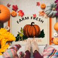 thumbnail image 2 of Fall Welcome Decorative Door Mat, Pumpkin Doormat Thanksgiving Decor Rustic Yard Floor Mat Switch Mat for Indoor Outdoor 17 x 29 Inch, F-J-M-D-S018-06, 2 of 5