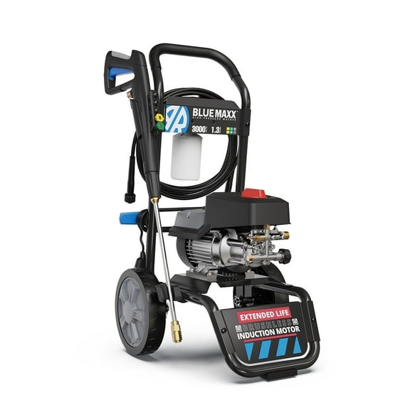 AR Blue Clean Blue Maxx 3000 PSI at 1.3 GPM Corded Electric Pressure Washer, 15 Amps, 120 V, Quick Connect Tips