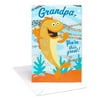 American Greetings Father's Day Card For Grandpa from Grandson Fish with Foil