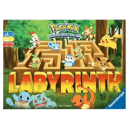 Ravensburger Pokemon Labyrinth Board Game  Children to Adult Ages 7+