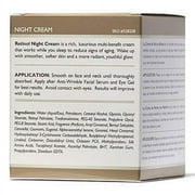 Retinol Anti-Aging Night Cream - Color Gold