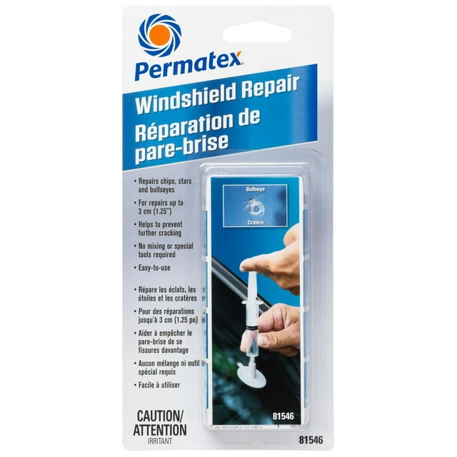 Trousse de réparation pour pare-brise Permatex