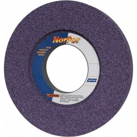 

Norton 14 Diam x 5 Hole x 1-1/2 Thick H Hardness 46 Grit Surface Grinding Wheel Ceramic Type 5 Coarse Grade 2 320 Max RPM Vitrified Bond One-Side Recess