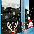 thumbnail image 4 of SugarBloom Christmas Stickers for Windows 2pcs Set, PVC Decoration Static Clings for Glass, Holiday Party Window Stickers with Santa Reindeer Design, Festive Home Decor,, 4 of 6