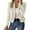 Beige, variant on Women's Fashion Long Sleeve Open Front Business Casual Cardigan, Fashion Jacket for Fall and Winter , Versatile Blazer for Office and Casual Events,Orange,S
