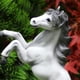 thumbnail image 3 of Estatua de Caballo con Estilo, Esculturas de Resina de Colección Modelo Animal Simulación Decorativa Figura de Caballo para Decoración Dormitorio Blanco Macarena Estatua de caballo, 3 of 8