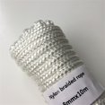 thumbnail image 2 of Heavy Duty White 8mmx10m Nylon Braided Polypropylene Rope PP Boat Rope Sailing Camping Clothes Line ,Easy to Operate, 2 of 4