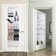 thumbnail image 5 of Over The Door Shoe Rack For Door With 16 Large Mesh Pockets Fitted Hanging Shoe Organizer Sturdy Closet Door Shoe Storage Feature: Material:Non-woven fabric,Plastic Color:White Product, 5 of 8