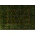 thumbnail image 1 of Ahgly Company Indoor Rectangle Persian Green Traditional Area Rugs, 6' x 9', 1 of 1