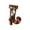 D003- Style C, variant on Halloween Tabletop Ornament, Halloween Home Decor, Pumpkin Decor, Decor, Ghost Decor, Intricately Cut Wooden 31 October Free Standing Night Light Display That Blends Classic