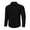 Black, variant on Men's White Dress Shirts Wrinkle Resistant Stretch Long Sleeve Button Down Shirt Regular Fit