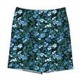 thumbnail image 5 of Pounoo New 2025 Shorts for Girls 4-16 Casual Print Summer Shorts Elastic Waisted with Pocket Soft Satiny Girls Shorts 7-8, 5 of 5