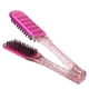 thumbnail image 1 of Cepillo Cabello Enderezado Peine Cabello Cabello de Doble Cara Pincel de Pincel de Pincel de Pincel Rosa Roja, 1 of 7
