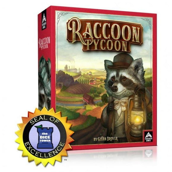 Forbidden Games FRB1305 Raccoon Tycoon Standard Edition Board Game