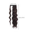thumbnail image 2 of unbranded Ponytail Extension De Resistente Café Y Cómodo Para Ocasiones, 2 of 6