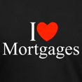 thumbnail image 3 of CafePress - I Love Mortgages Men's Deluxe T Shirt - Mens Tri-blend T-Shirt, 3 of 4