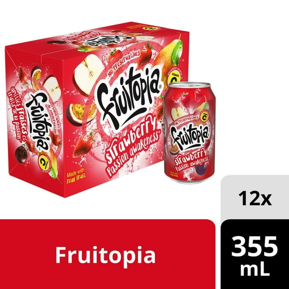 Fruitopia Strawberry Passion 12x341mL