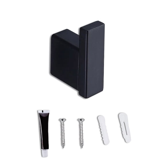 Gancho de acero inoxidable adhesivo adhesivo soporte colgante ganchos estante decoración accesorios de rack para toallas de albornoz ropa tipo 15 Eigraketly HA010055-15