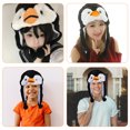 thumbnail image 4 of 1Set Cartoon Penguin Shape Plush Funny Beanies for Winter Performances and Photo Sessions, 4 of 8
