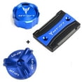 thumbnail image 5 of compatible with Yamaha Mt07 2021 2022 Accessories Mt 07 Fz07 2014-2023 2019 Motorcycle Front Rear Brake Fluid Reservoir Cover Engine Oil Cap, 5 of 5