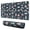 Dark Blue Princess, variant on Long Mouse Pads for Desk,Dark Blue Princess Castle Carriage Desk Mats on Top Of Desks, Desk Mouse Pad Extra Large with 3mm Non-Slip Base and Stitched Edge for Gaming,Work,Home 31.5"x15.7"